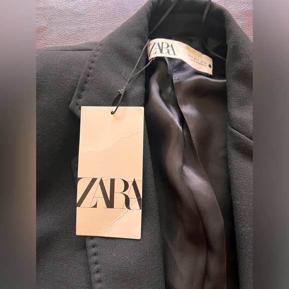 Zara Blazer, Black Size Small NWT - Picture 5 of 8